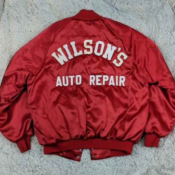 Vintage Other - VINTAGE Varsity Style Puffy Jacket